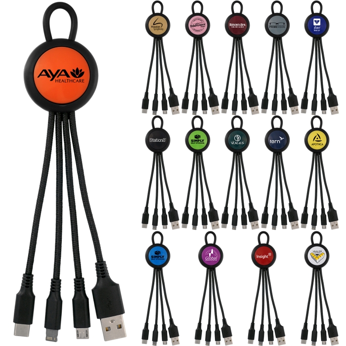 Vivid Loop 3-in-1 Charging Cable 1 Vivid Loop 3-in-1 Charging Cable 1