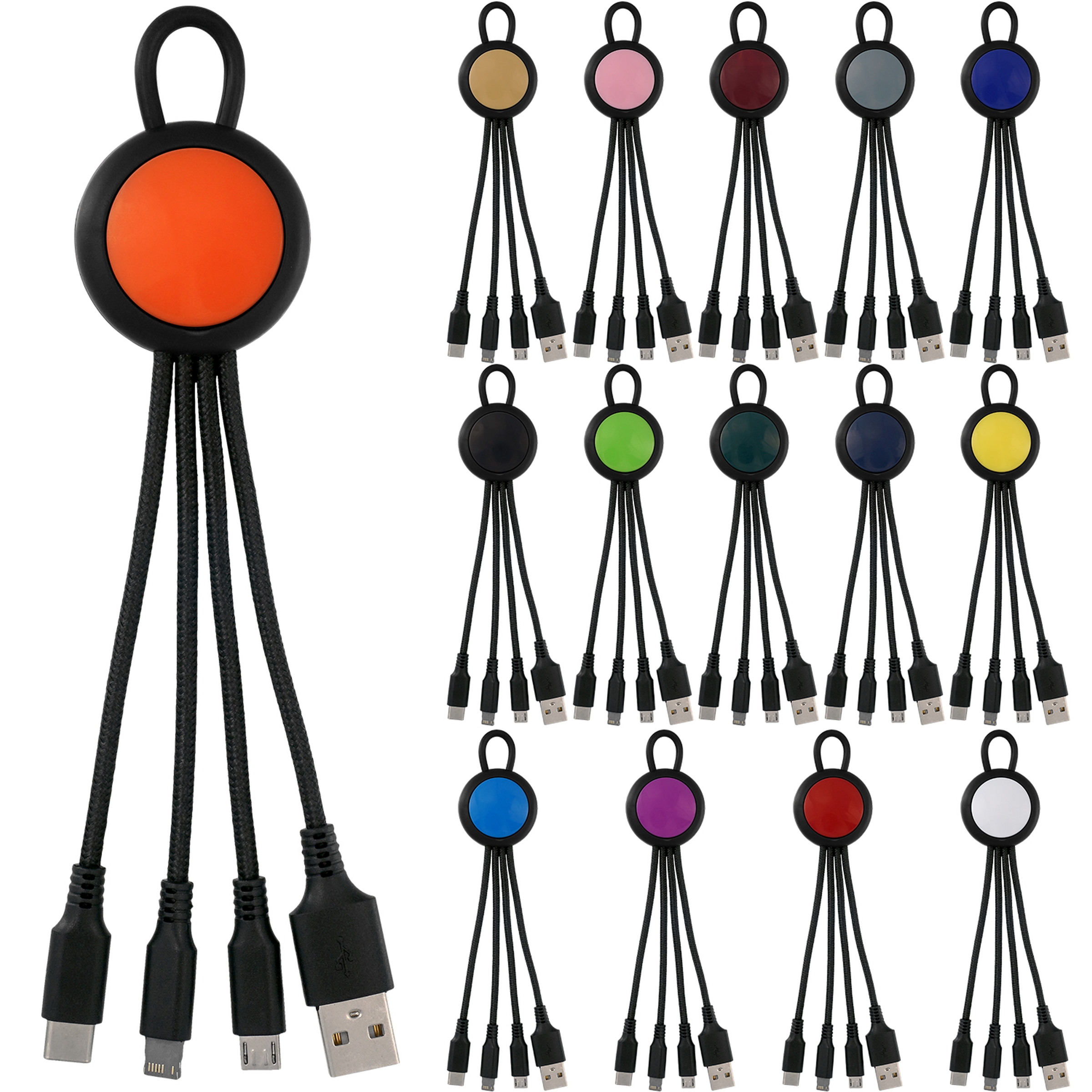 Vivid Loop 3-in-1 Charging Cable 1