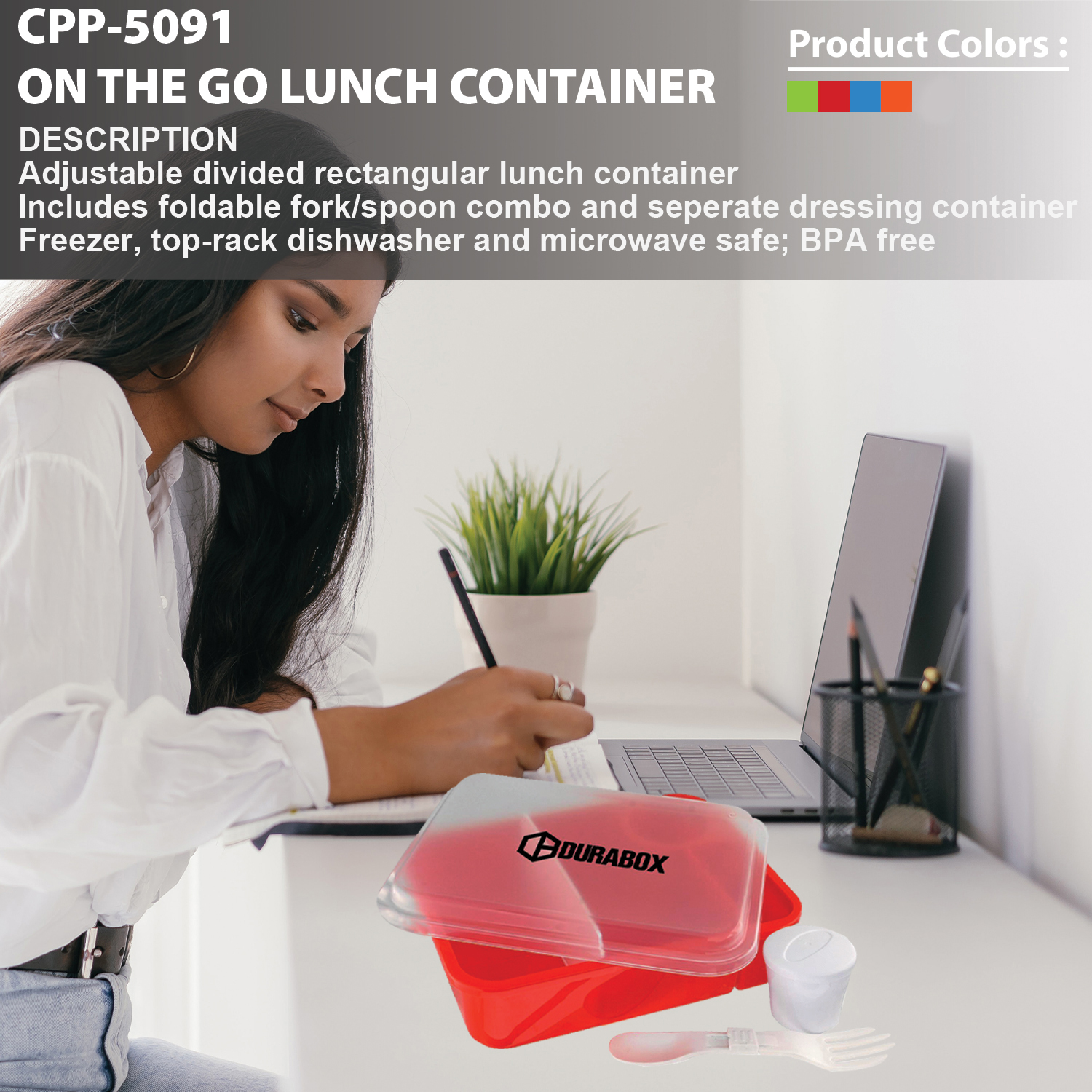 On The Go Lunch Container 1
