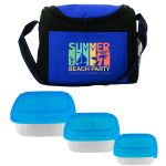 Portion Control Lunch Chiller - Blue Portion Control Lunch Chiller - Blue