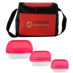 Portion Control Lunch Chiller - Red Portion Control Lunch Chiller - Red
