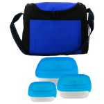 Portion Control Lunch Chiller - Blue Portion Control Lunch Chiller - Blue