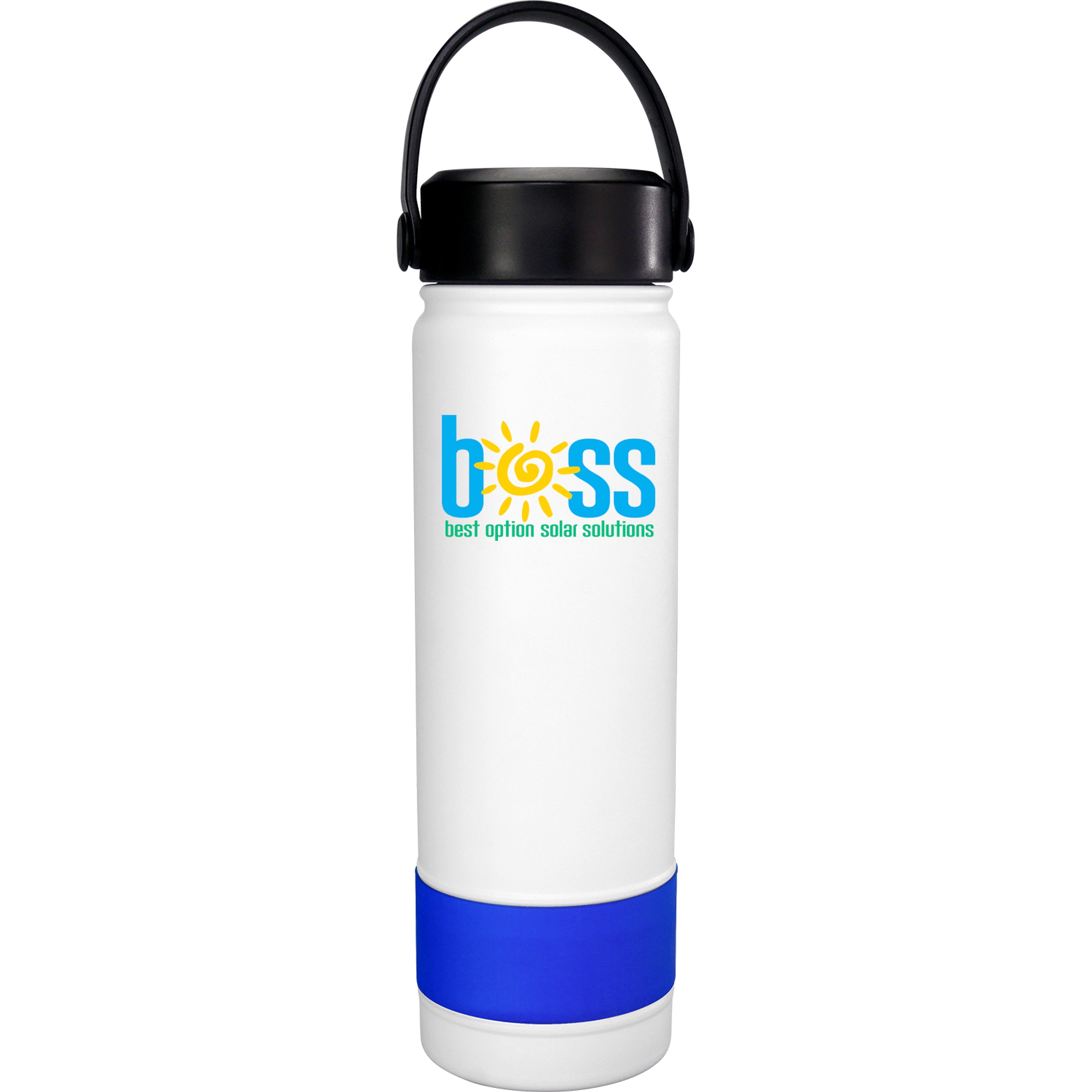 Colorful Metal Top 24 oz. Banded Bottle 1