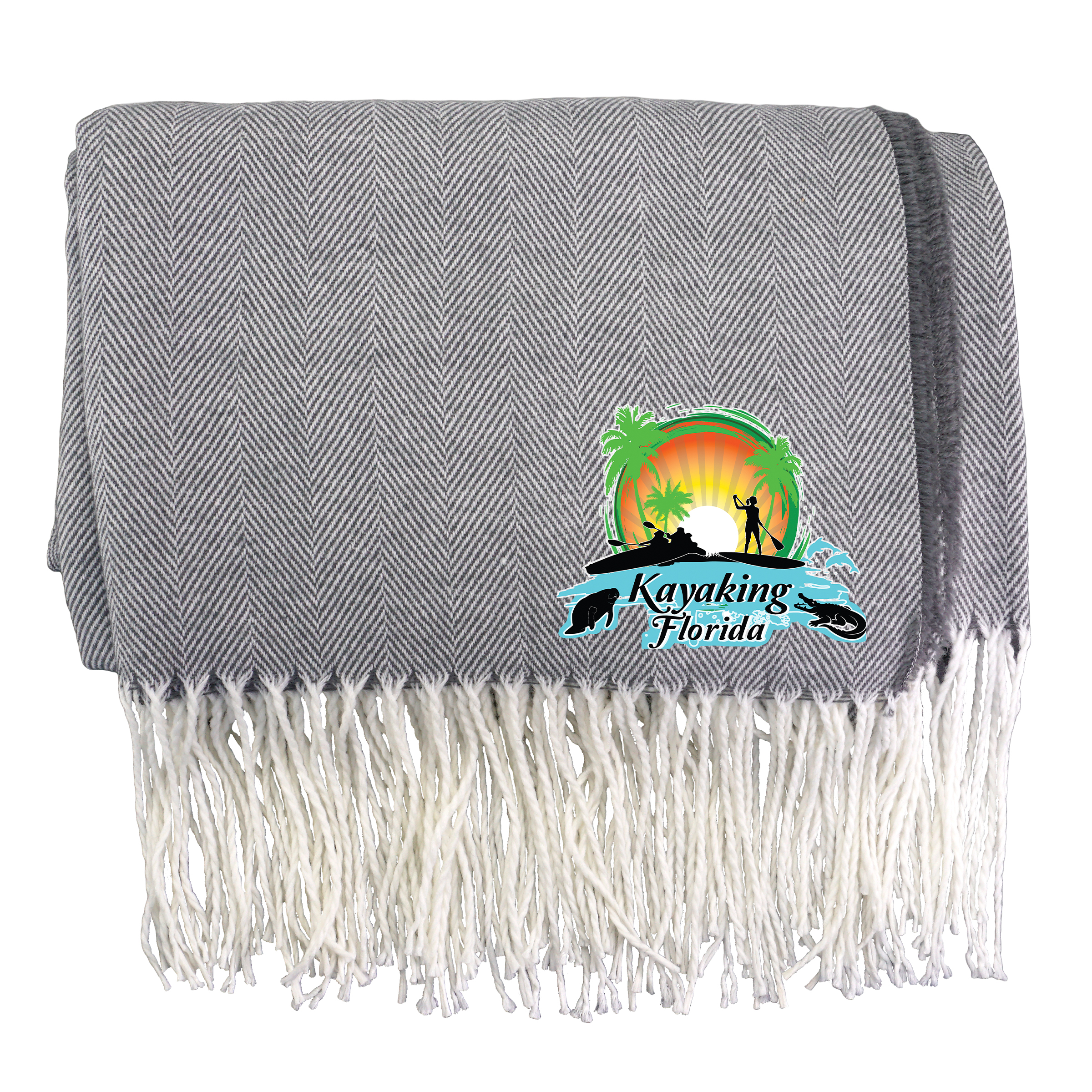 Fringed Throw Blanket 1