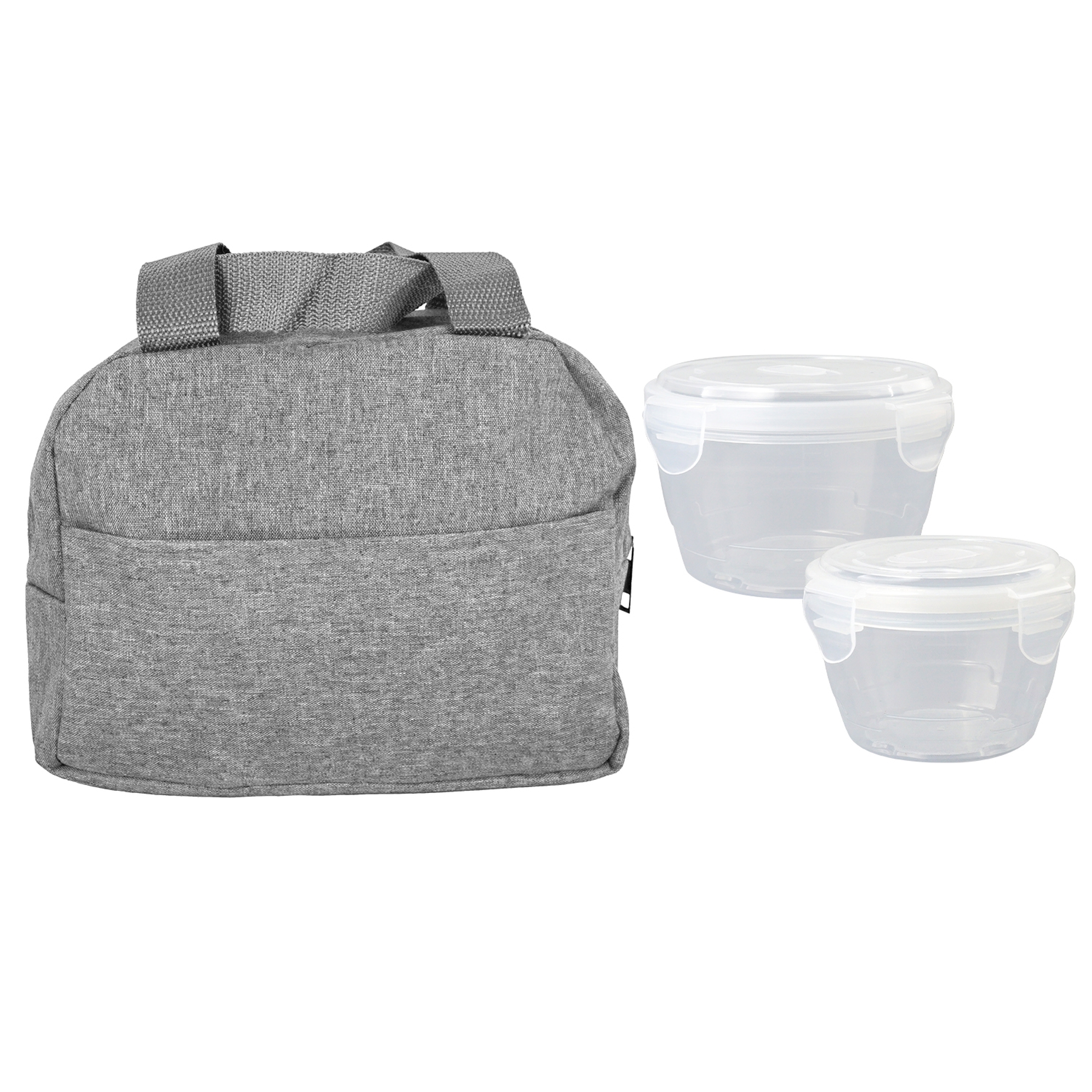 Nested Heathered lunch Cooler 1