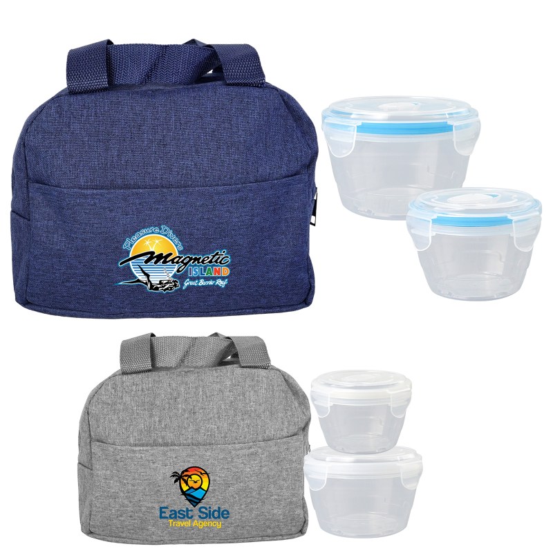 Nested Heathered lunch Cooler 1 Nested Heathered lunch Cooler 1