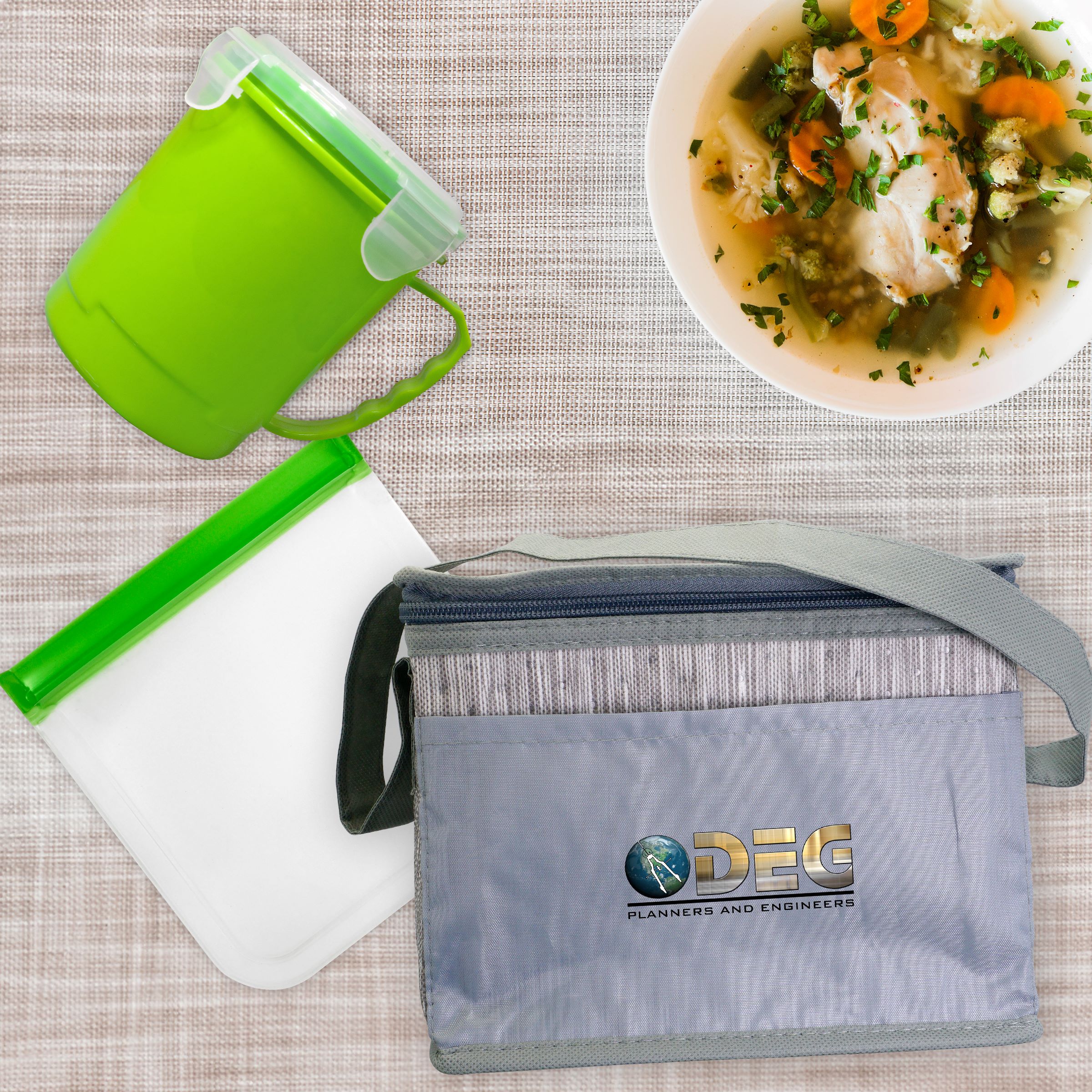 Gray Graph Soup & Sandwich Set 1
