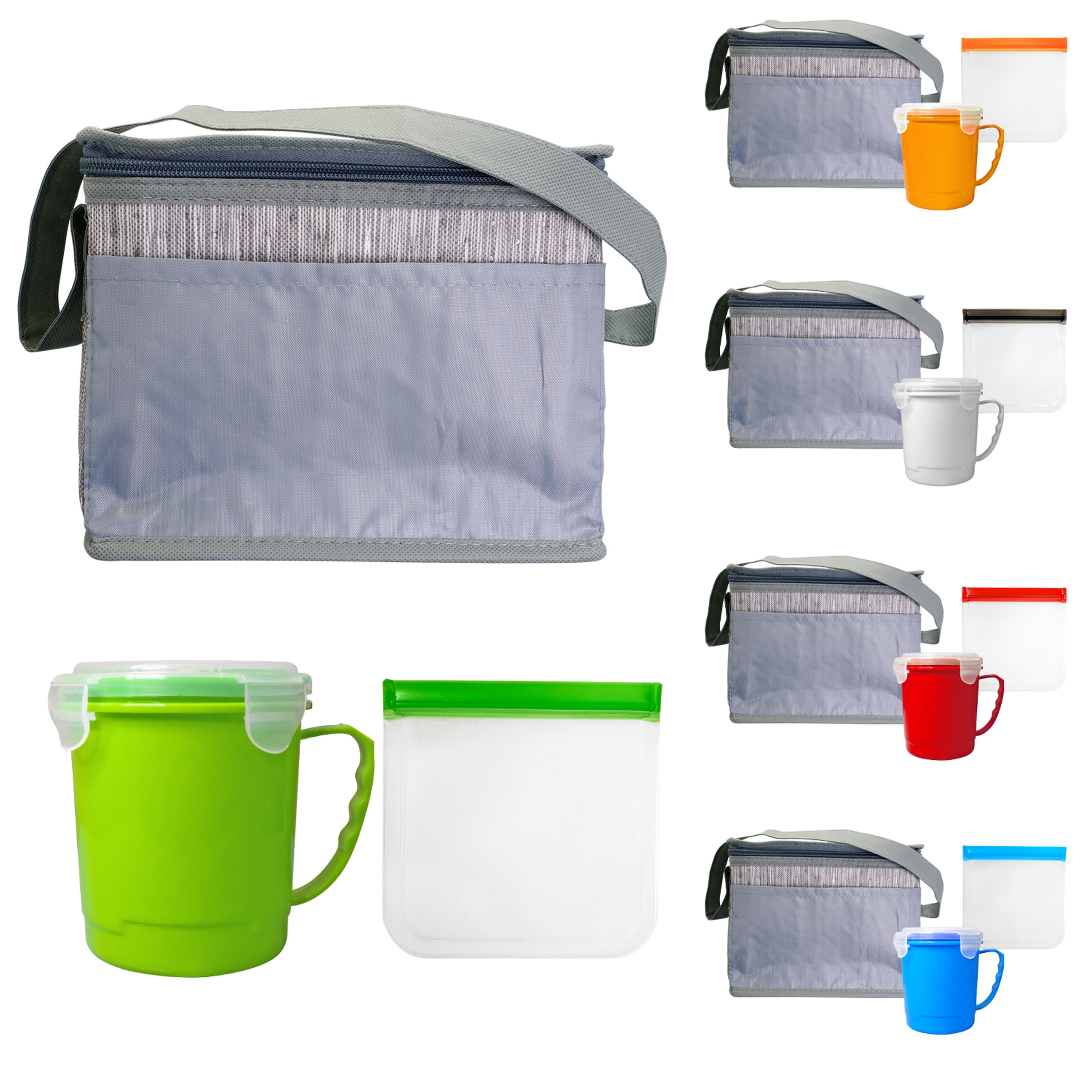 Gray Graph Soup & Sandwich Set 1