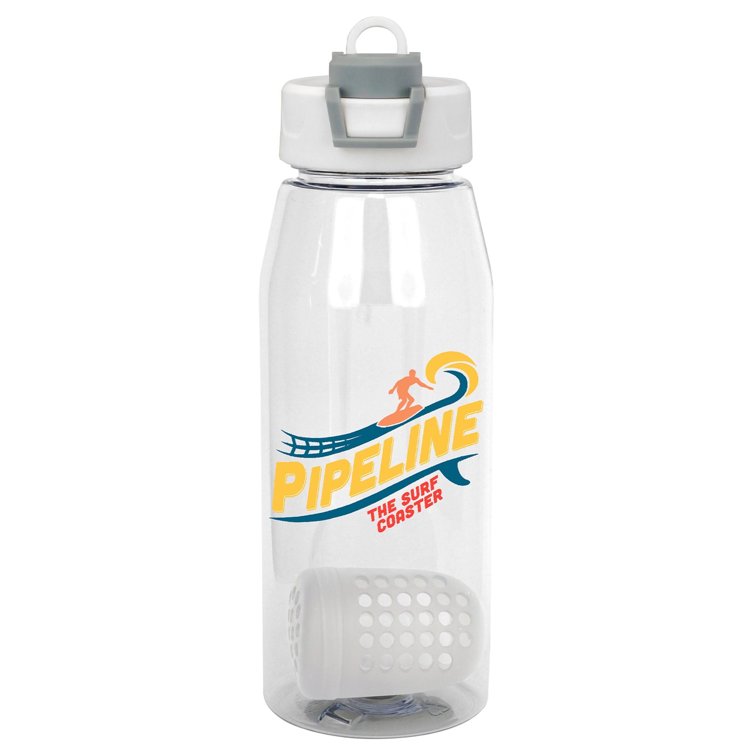 Two Tone Pop Up 32 oz. Bottle with Floating Infuser 1
