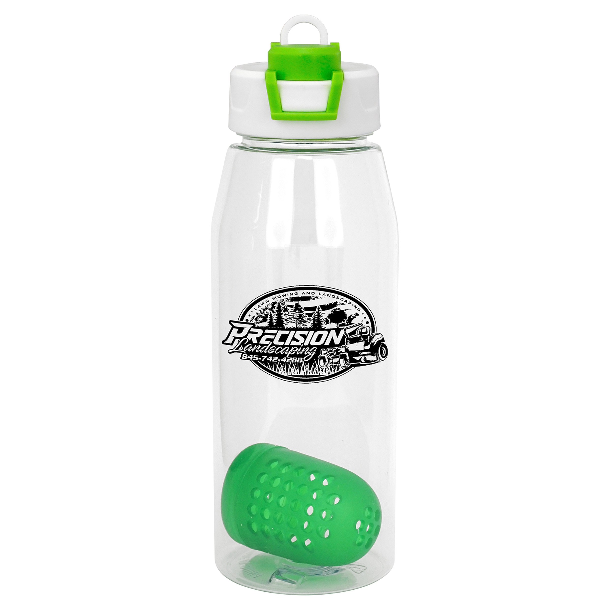 Two Tone Pop Up 32 oz. Bottle with Floating Infuser 1