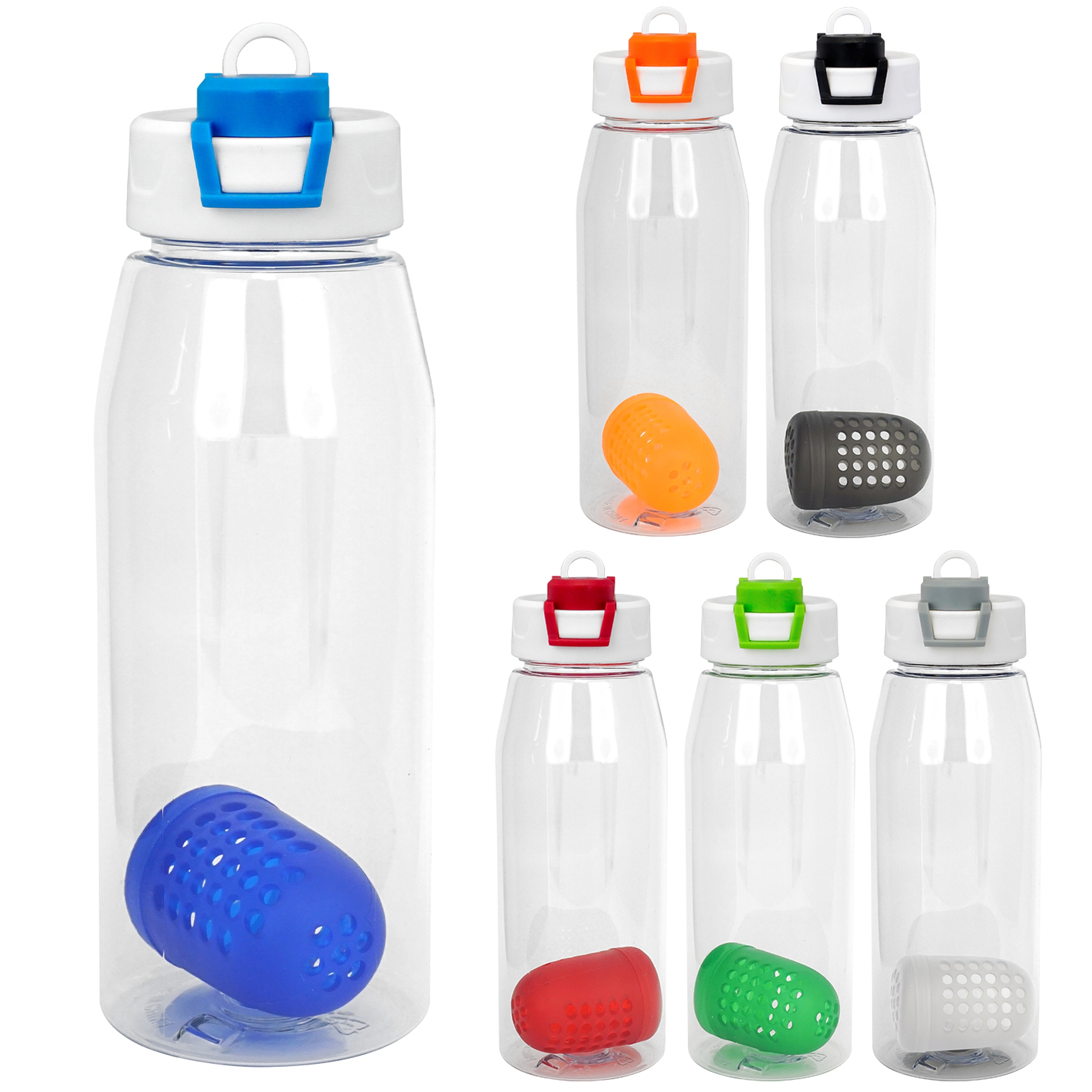 Two Tone Pop Up 32 oz. Bottle with Floating Infuser 1