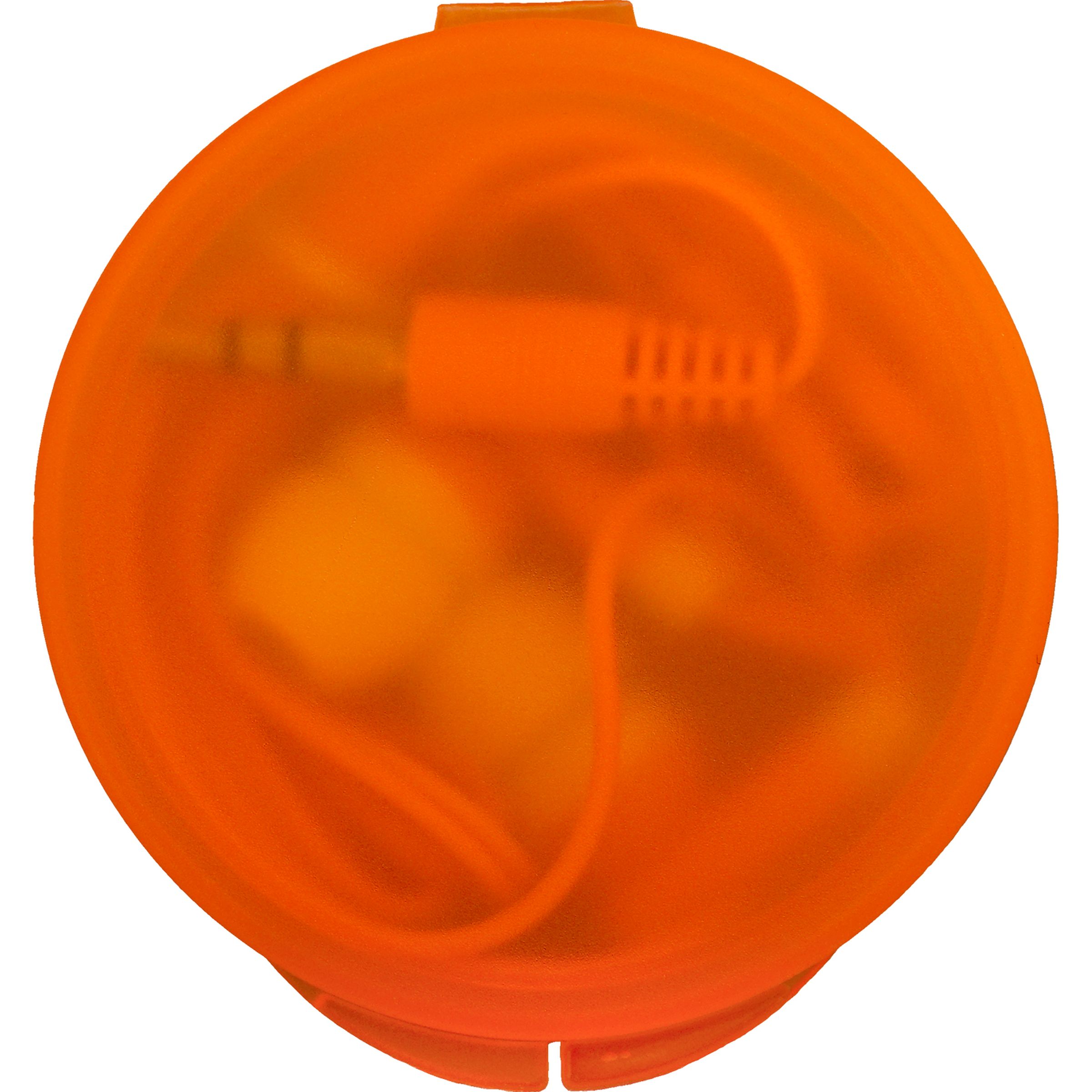 Matching Ear Buds & Round Case 1
