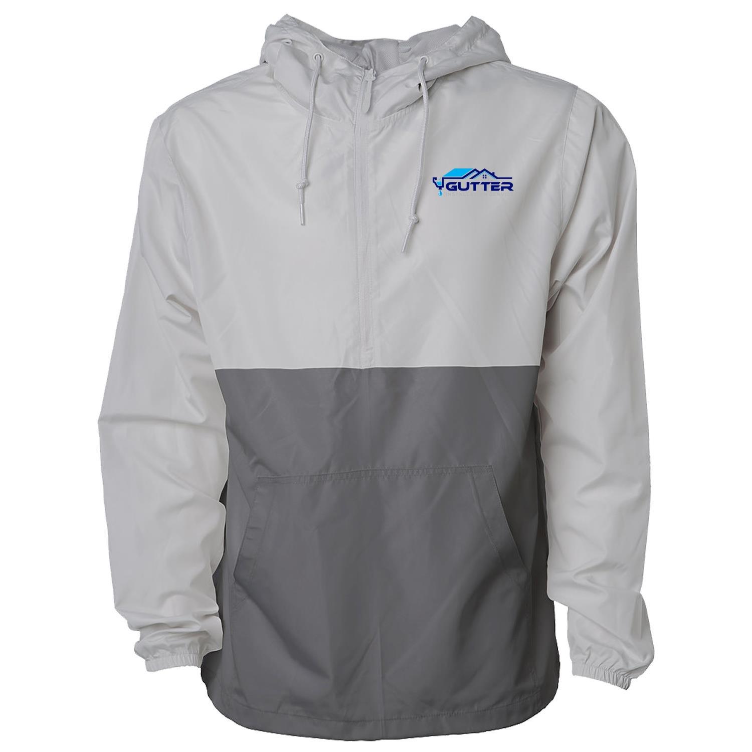 Independent Trading Co.® Lightweight Pullover Windbreaker Anorak Jacket 1