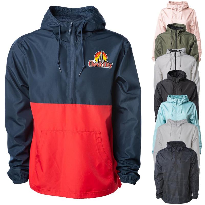 Independent Trading Co.® Lightweight Pullover Windbreaker Anorak Jacket 1 Independent Trading Co.® Lightweight Pullover Windbreaker Anorak Jacket 1