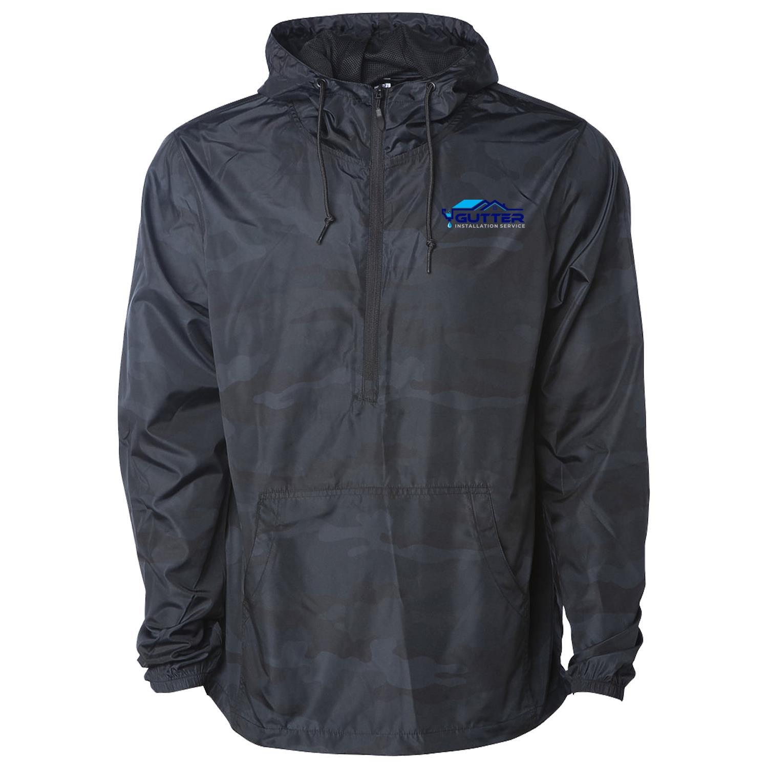 Independent Trading Co.® Lightweight Pullover Windbreaker Anorak Jacket 1