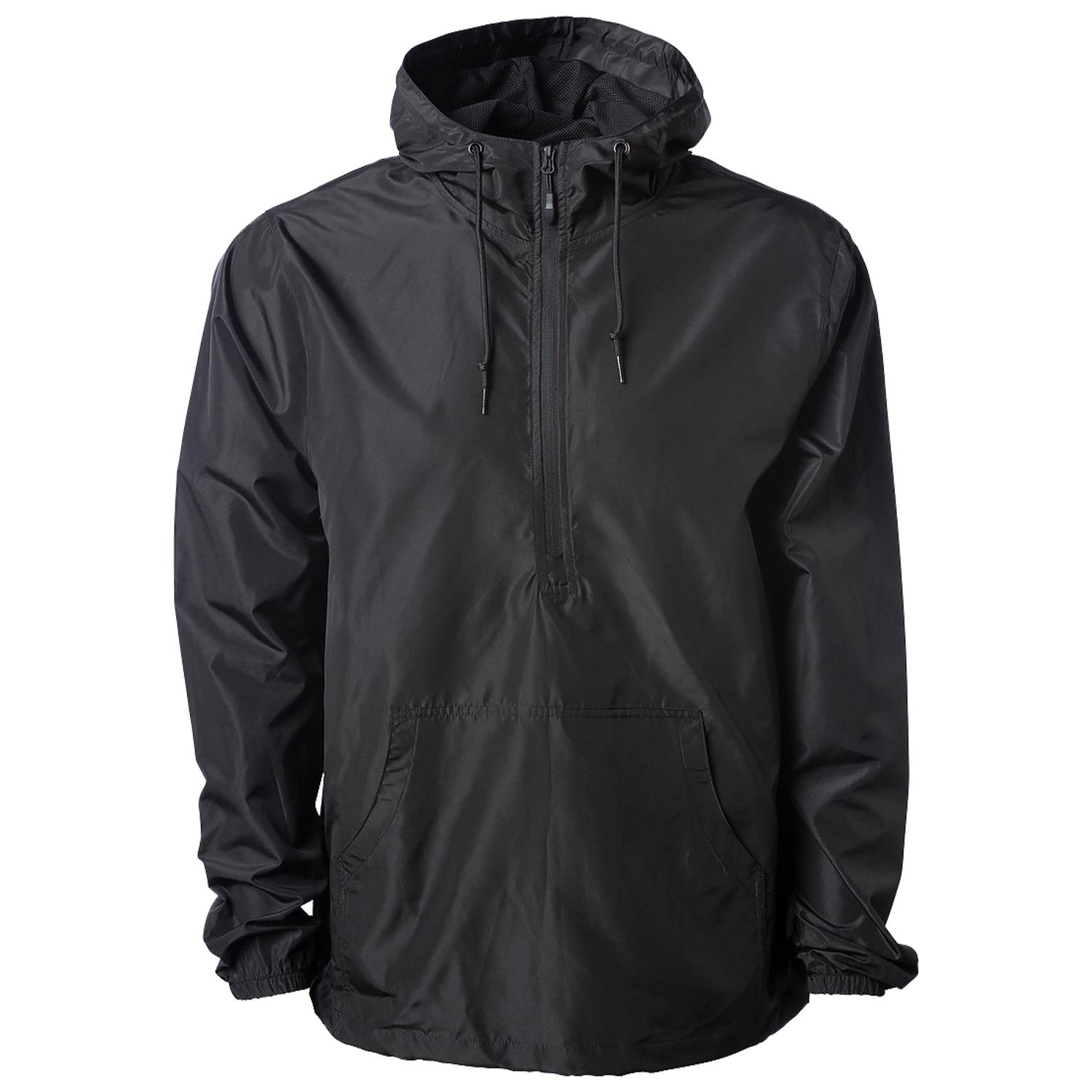 Independent Trading Co.® Lightweight Pullover Windbreaker Anorak Jacket 1