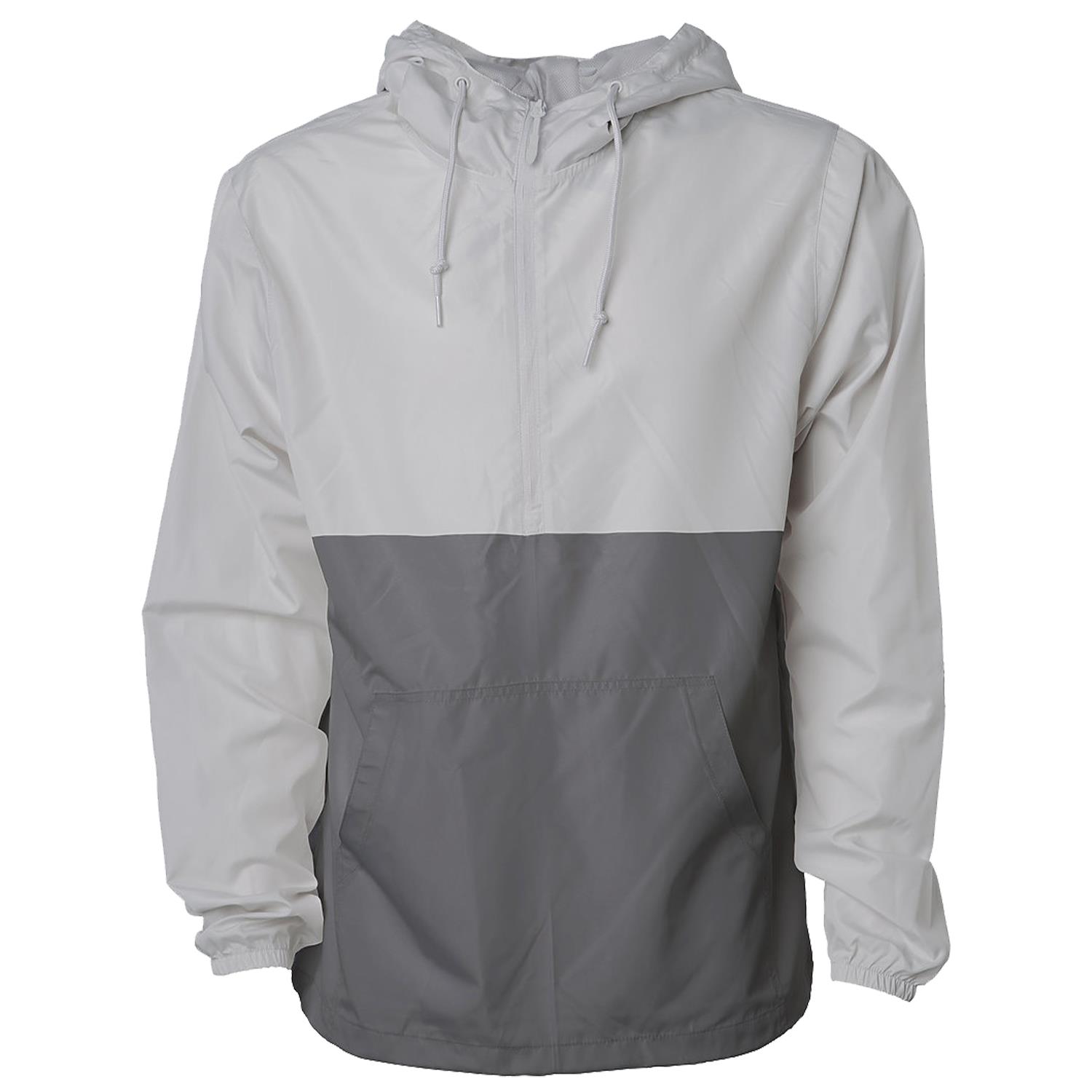 Independent Trading Co.® Lightweight Pullover Windbreaker Anorak Jacket 1