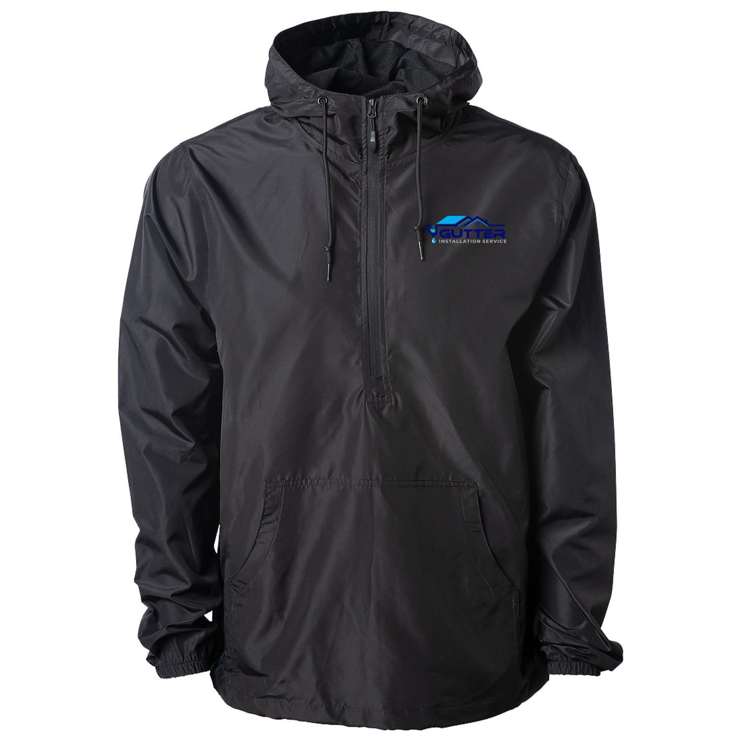 Independent Trading Co.® Lightweight Pullover Windbreaker Anorak Jacket 1