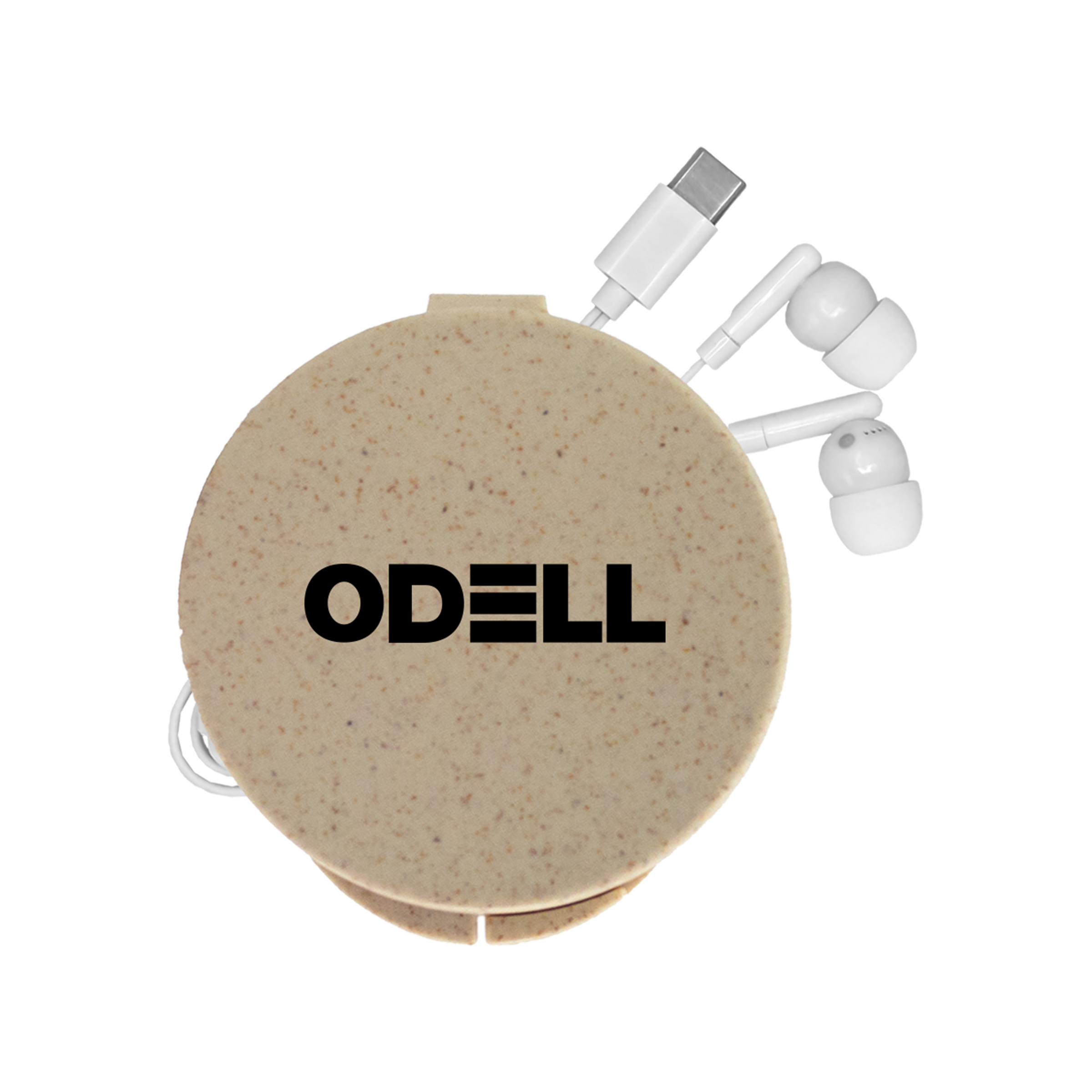 Round Type C Ear Bud Case 1