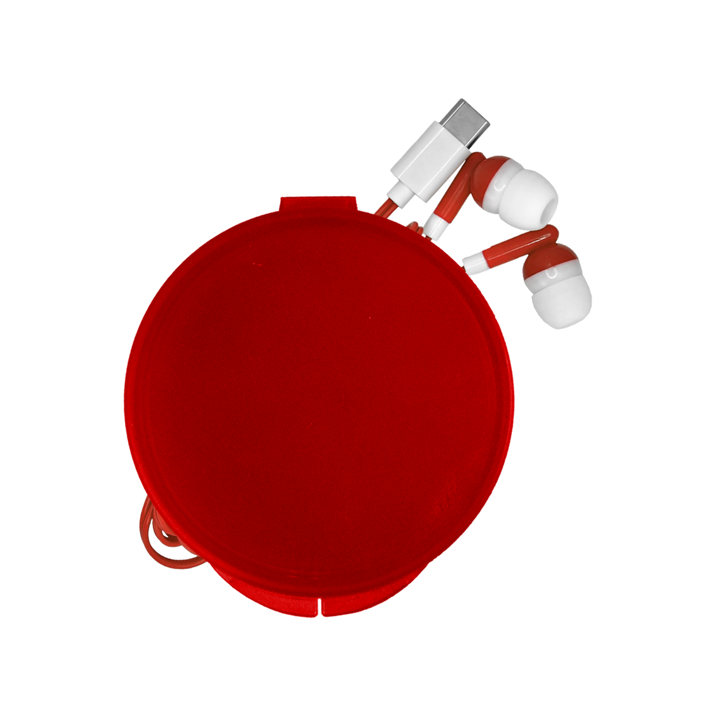 Round Type C Ear Bud Case 1