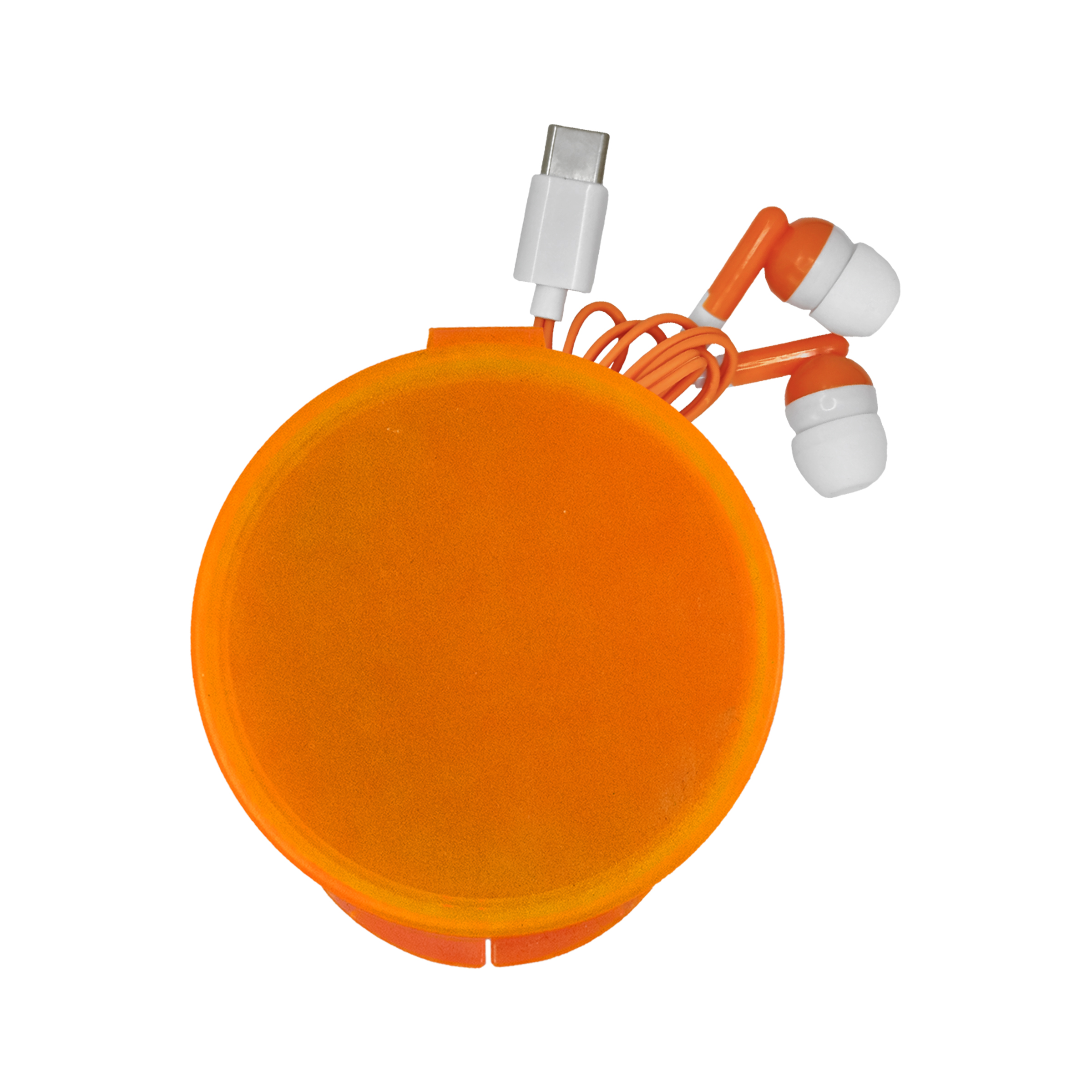 Round Type C Ear Bud Case 1