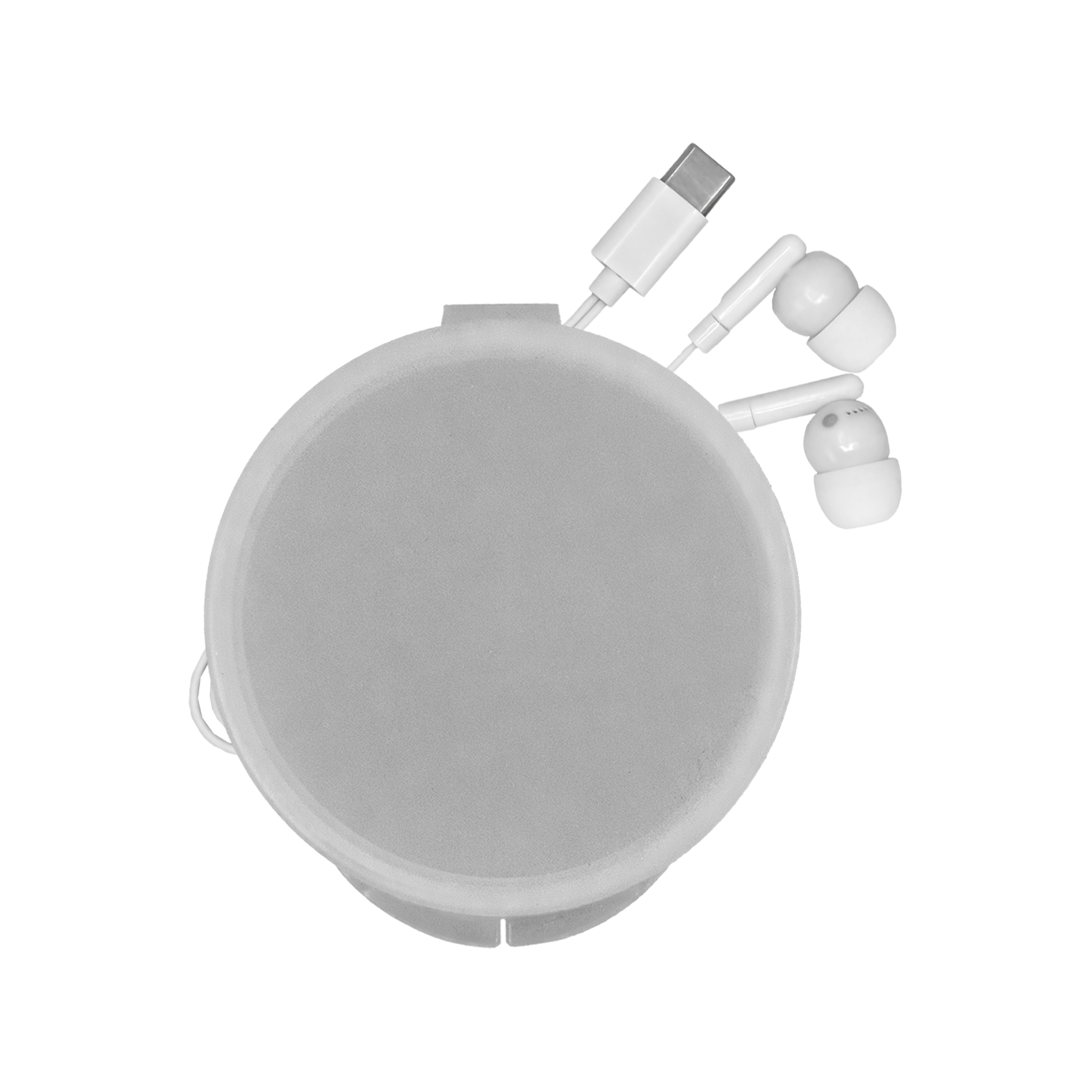 Round Type C Ear Bud Case 1