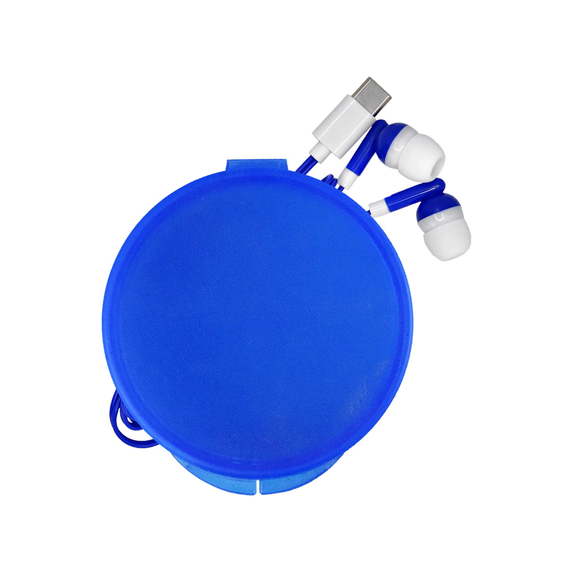 Round Type C Ear Bud Case 1