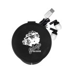 Round Type C Ear Bud Case - Smoke Round Type C Ear Bud Case - Smoke