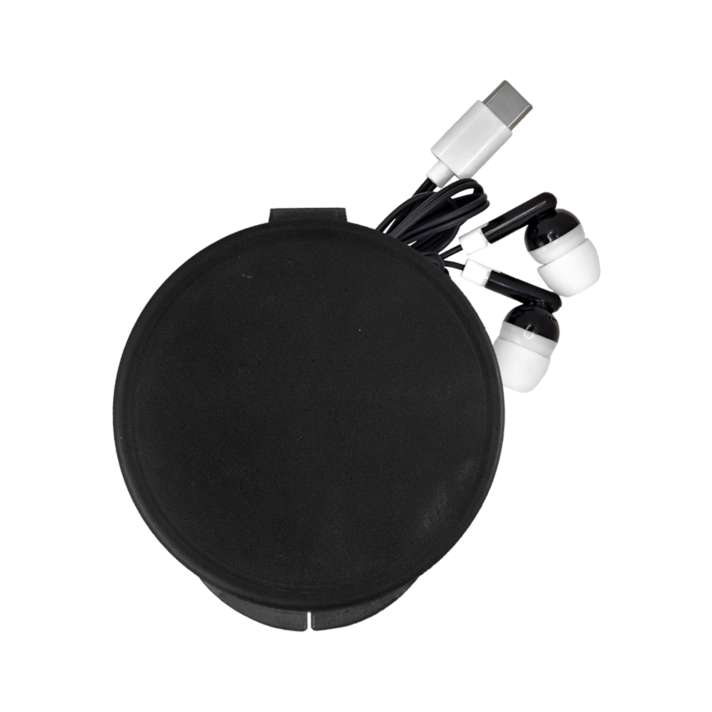 Round Type C Ear Bud Case 1
