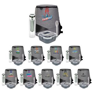 Trendy Lunch Box & Utensil Backpack Set 1 Trendy Lunch Box & Utensil Backpack Set 1