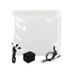Clear A+C Wall, Cable & Ear Bud Set - black Clear A+C Wall, Cable & Ear Bud Set - black