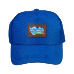 Full Color Honeycomb Pattern Hat - Blue Logo Full Color Honeycomb Pattern Hat - Blue Logo