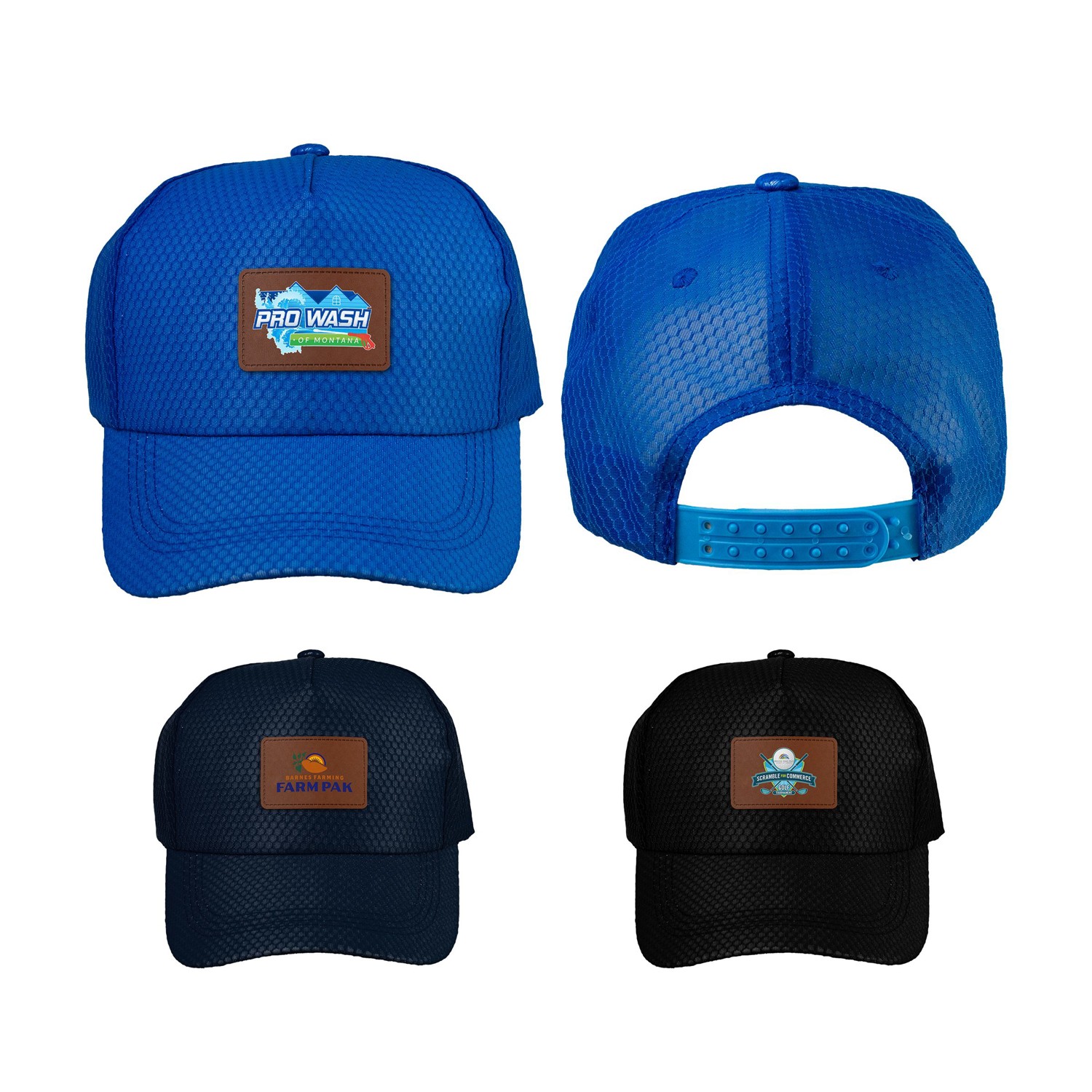 Full Color Honeycomb Pattern Hat 1