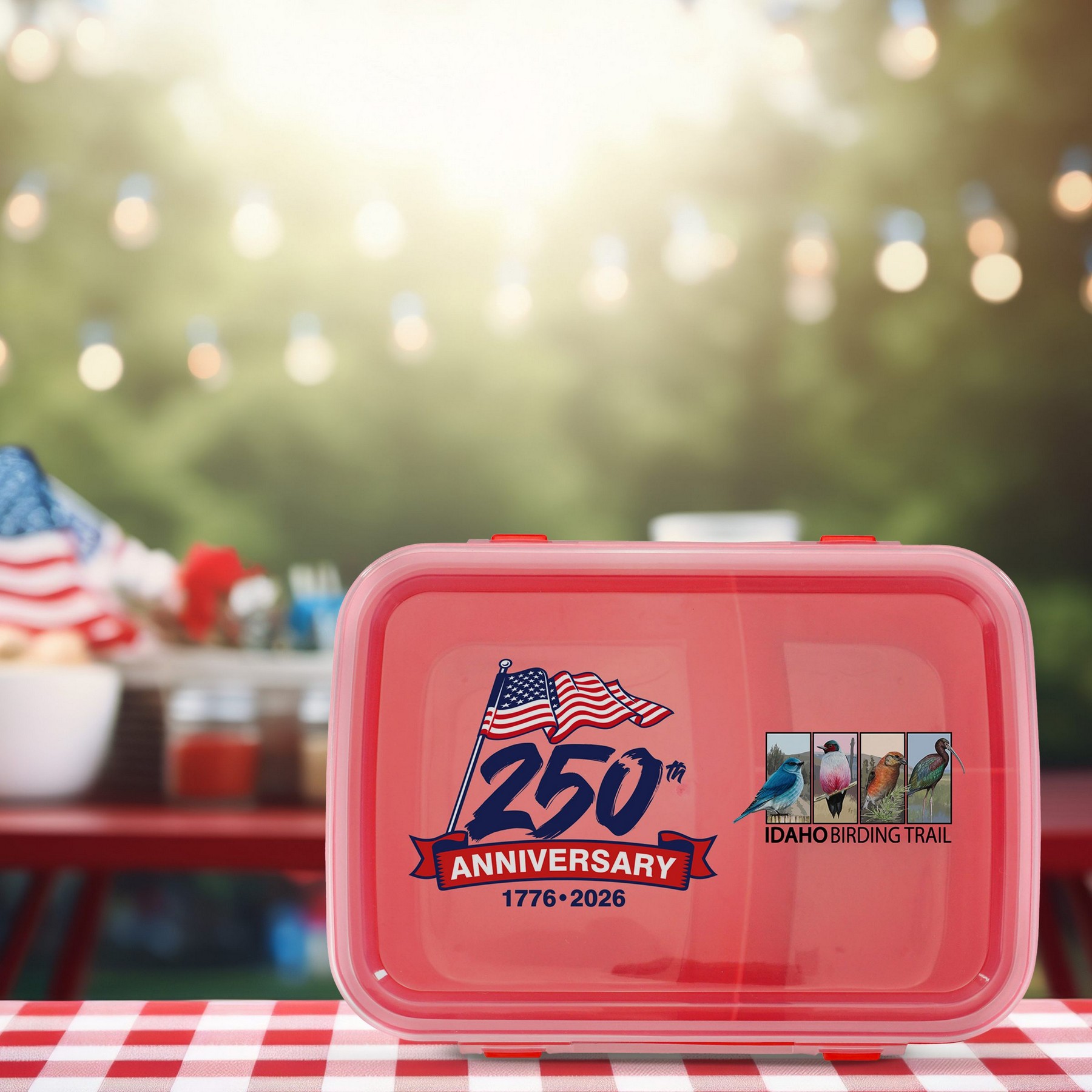 Patriotic Lunch To Go Container 1
