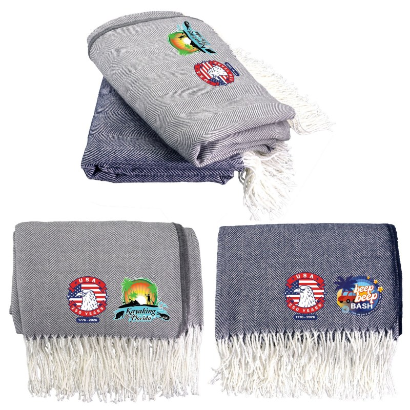 Patriotic Fringed Throw Blanket 1 Patriotic Fringed Throw Blanket 1