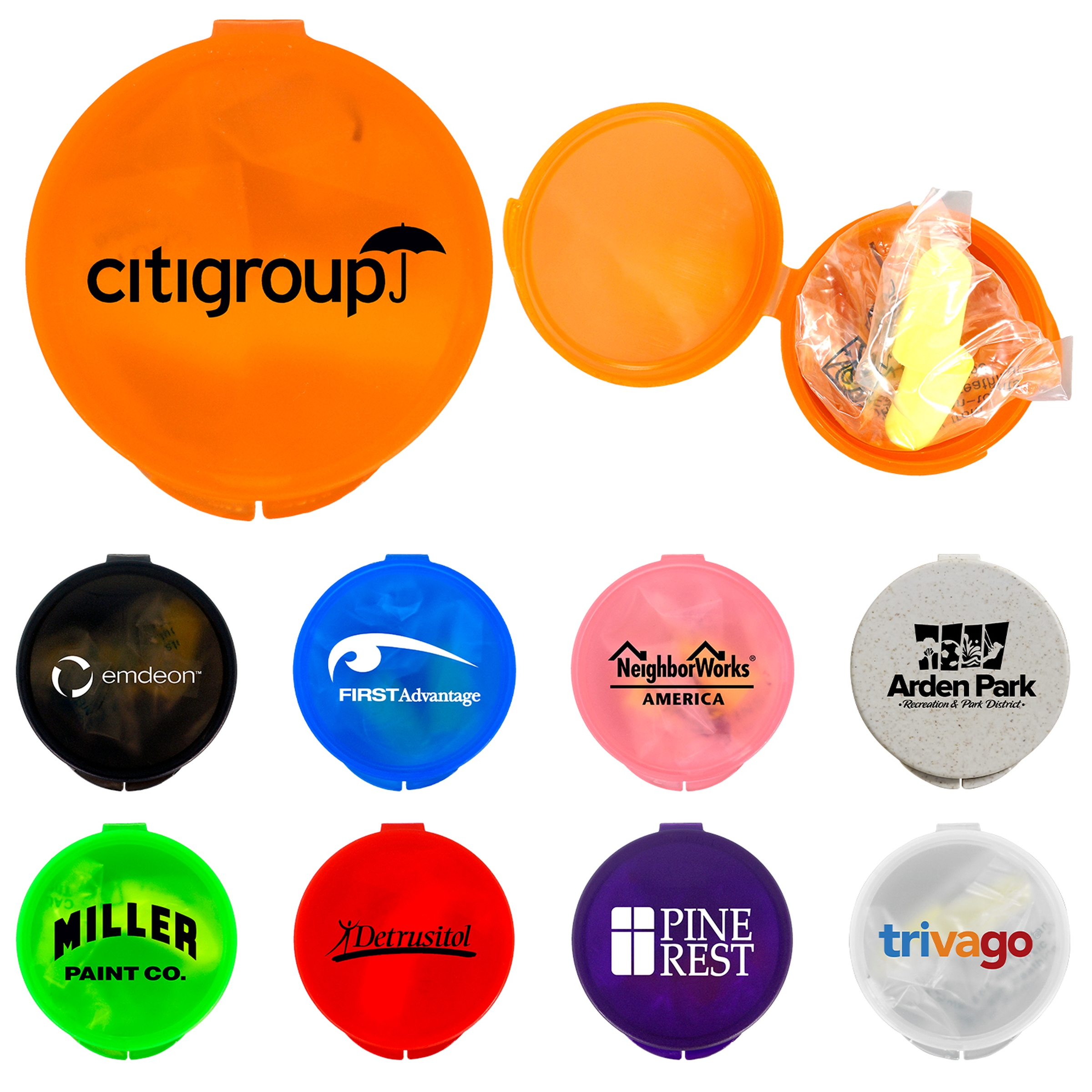 Ear Protection in Round Case 1
