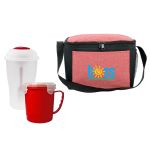 Ridge Soup & Salad Cooler Set - Red Ridge Soup & Salad Cooler Set - Red