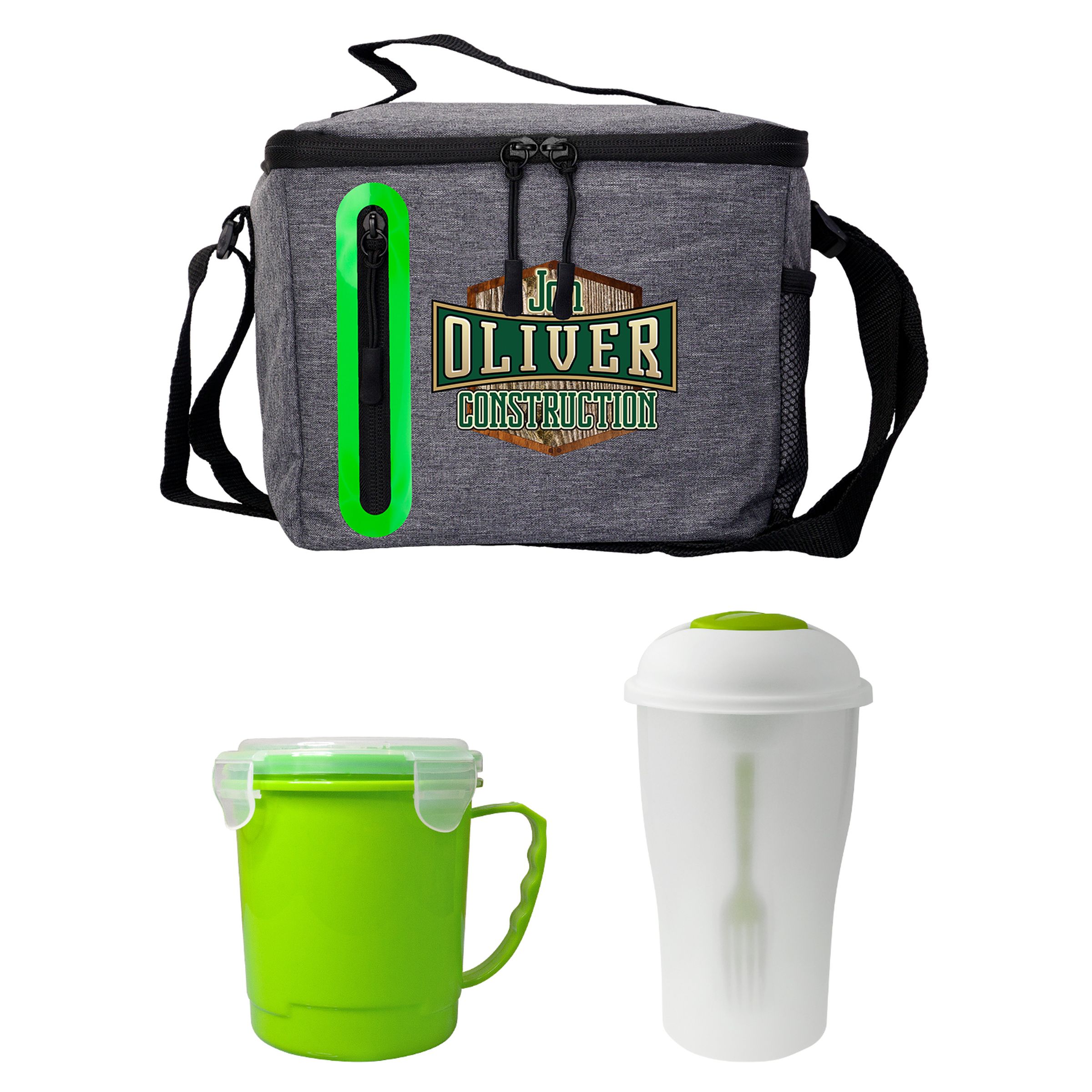 Soup & Salad Oval Cooler Lunch Set 1
