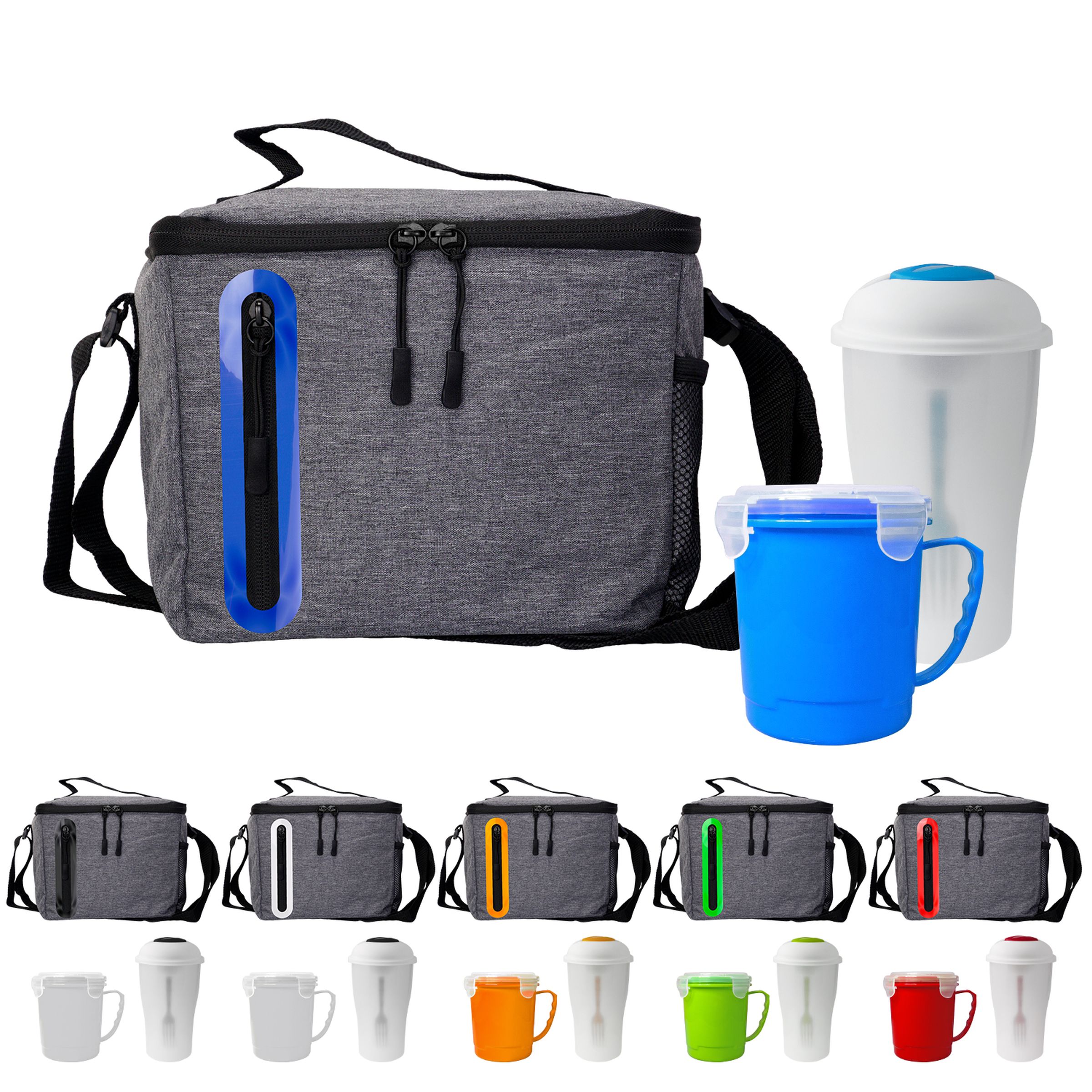 Soup & Salad Oval Cooler Lunch Set 1