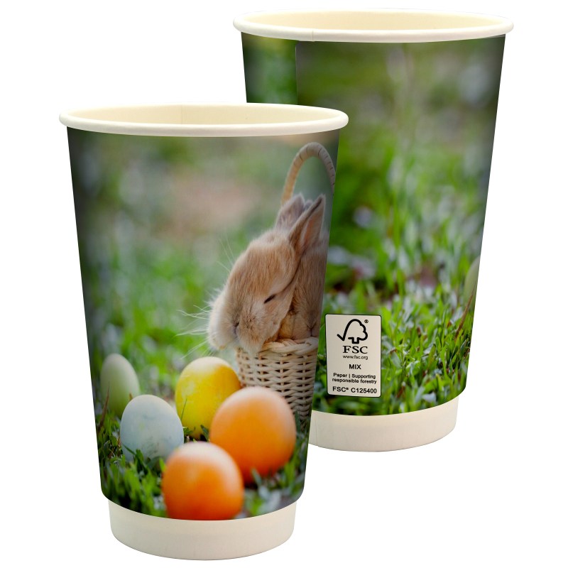 16 oz. Full Color Easter Paper Cup 1 16 oz. Full Color Easter Paper Cup 1