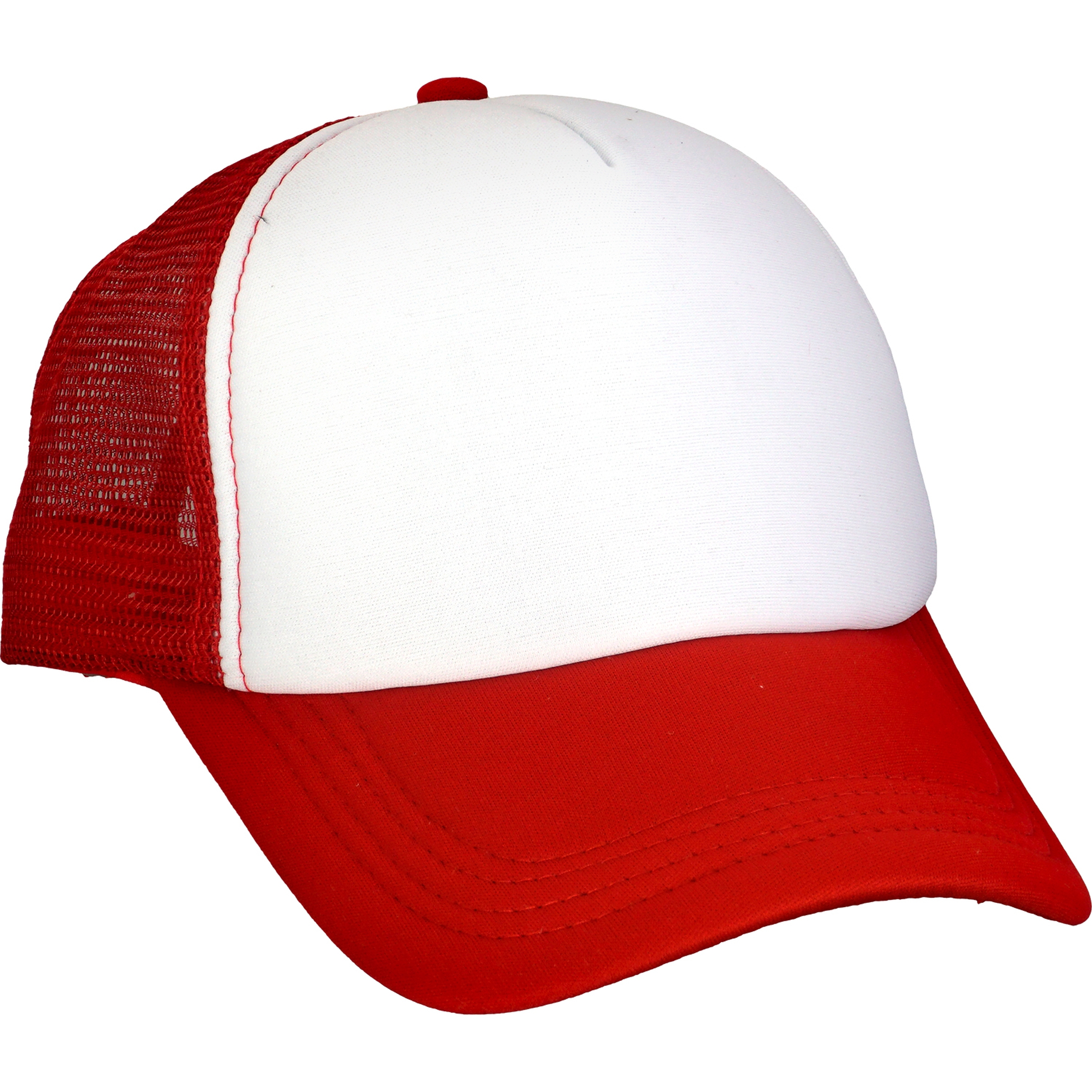 Foam Rectangle Emblem Trucker Hat 1