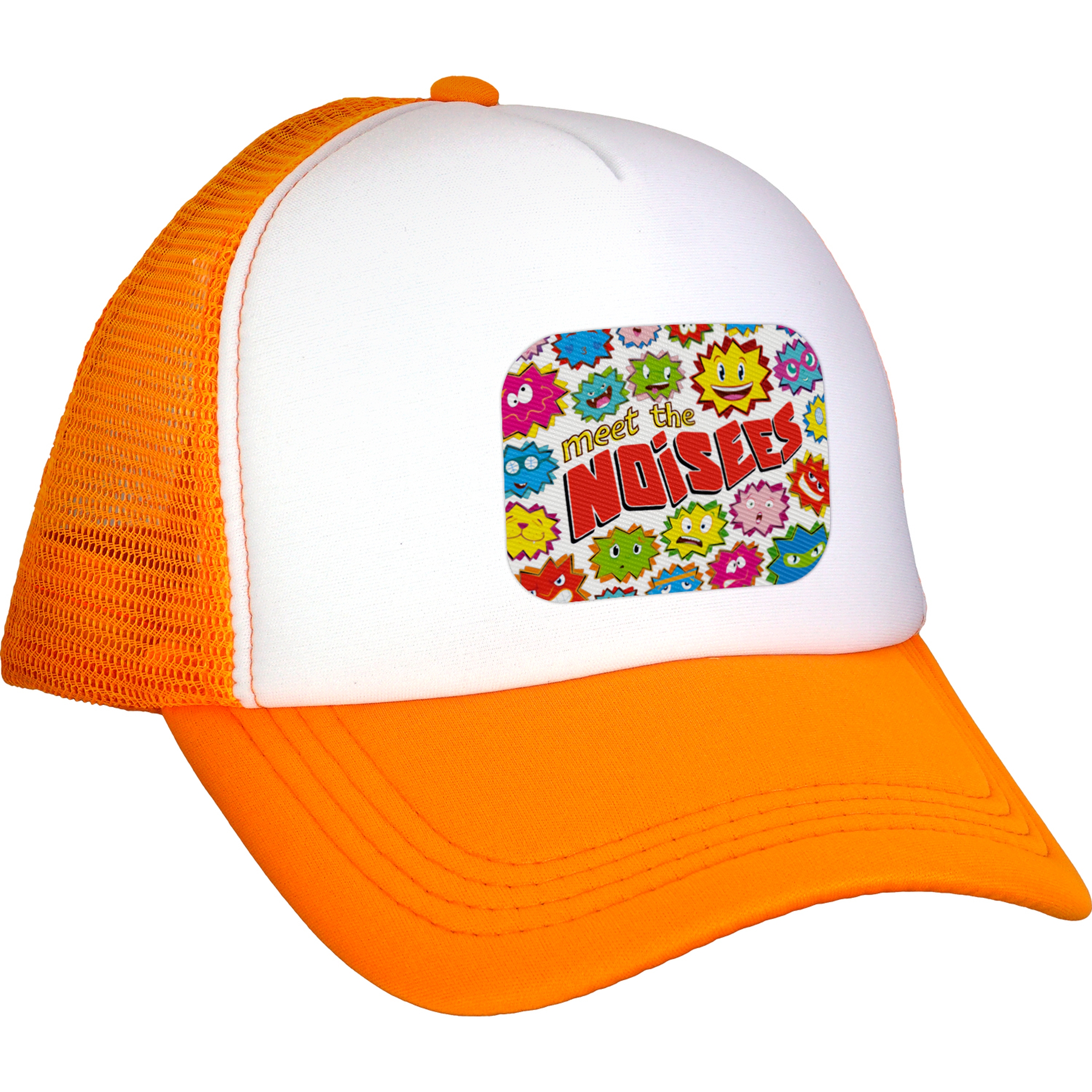 Foam Rectangle Emblem Trucker Hat 1