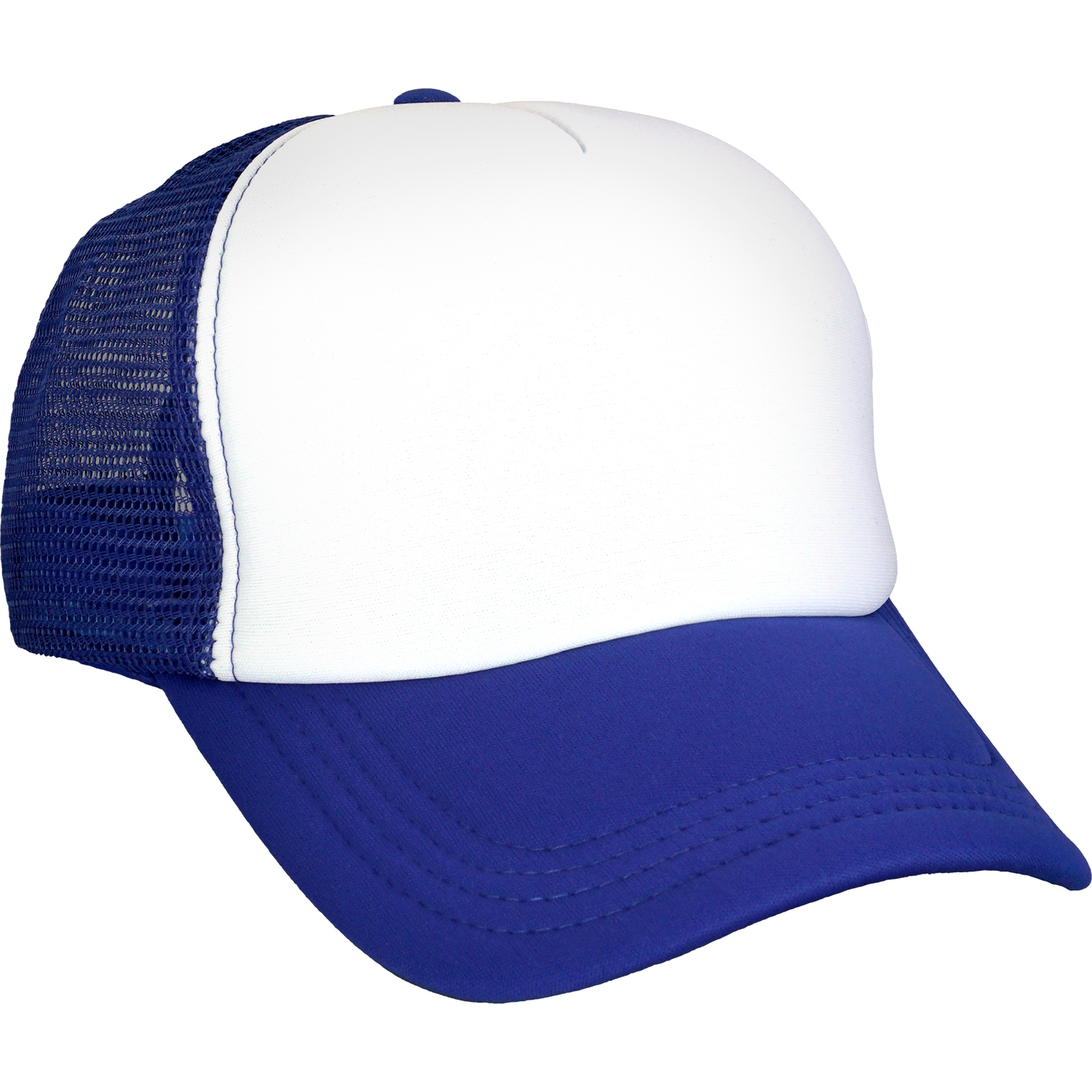 Foam Rectangle Emblem Trucker Hat 1