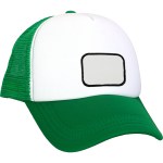 Foam Embroidered Emblem Trucker Hat - green Foam Embroidered Emblem Trucker Hat - green
