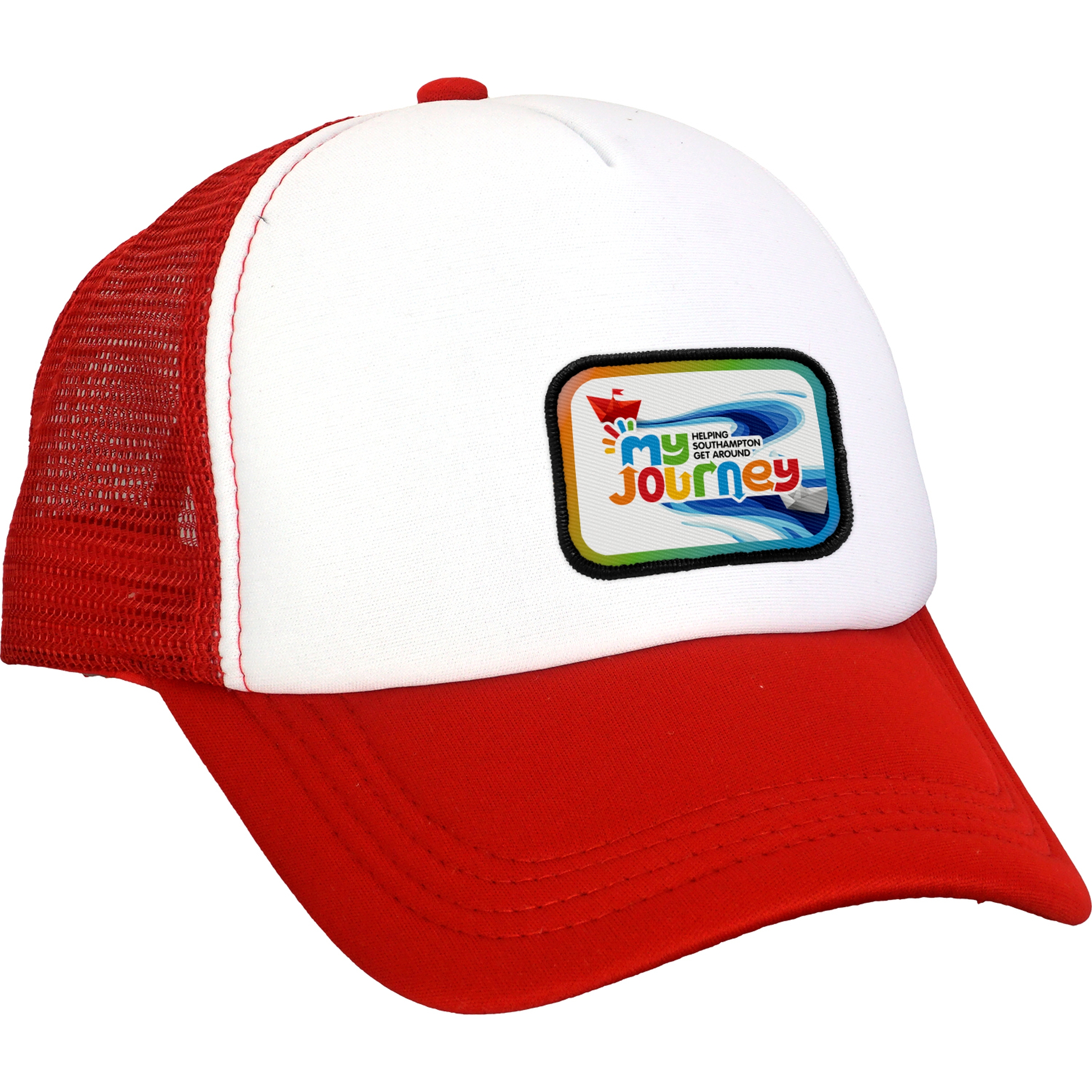 Foam Embroidered Emblem Trucker Hat 1