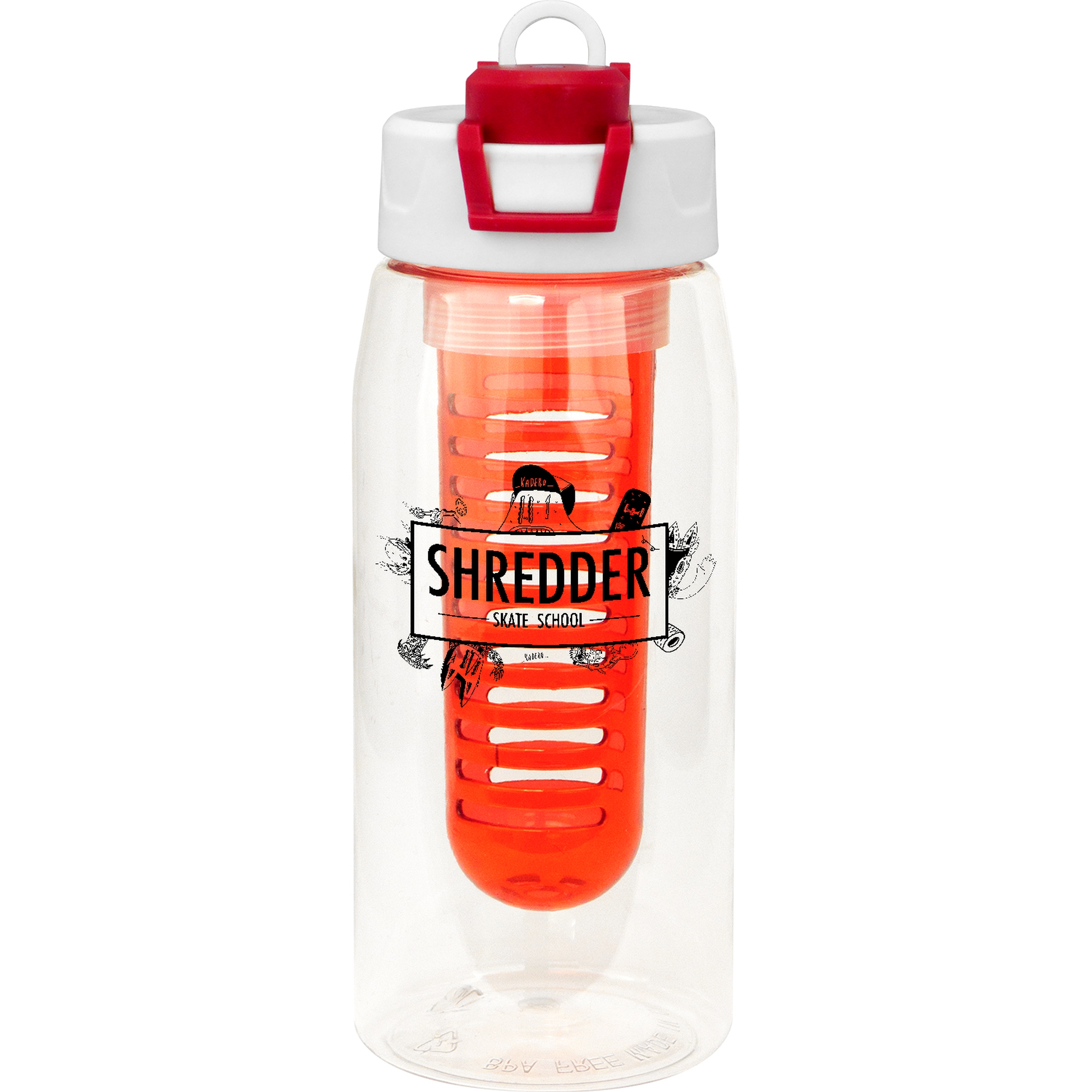 Two Tone Pop Up 25 oz. Recycled Bottle with Infuser 1