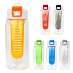Two Tone Pop Up 25 oz. Recycled Bottle with Infuser 2 Two Tone Pop Up 25 oz. Recycled Bottle with Infuser 2