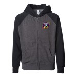 Independent Trading Co.® Toddler Lightweight Blend Raglan Zip Hood 1 Independent Trading Co.® Toddler Lightweight Blend Raglan Zip Hood 1
