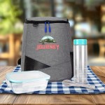 Recycled Cooler All Things Mint Lunch Kit - lifestyle Recycled Cooler All Things Mint Lunch Kit - lifestyle