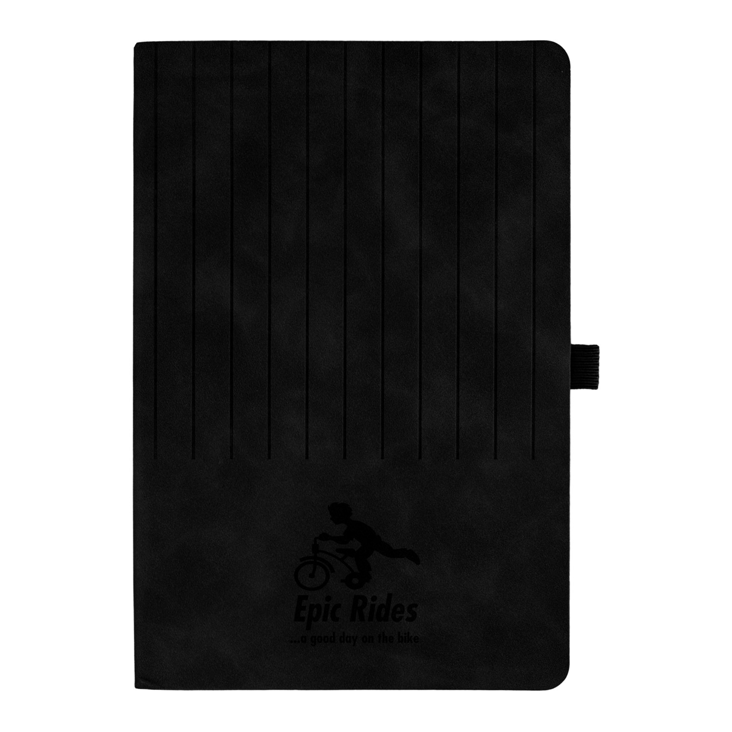 Engraved Striped Watermark Notebook 1